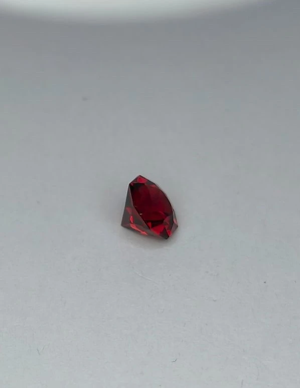 3.41ct Beautiful Natural Rhodolite Garnet  Fancy Cut Faceted Loose Gemstones from Tanzania — view 3